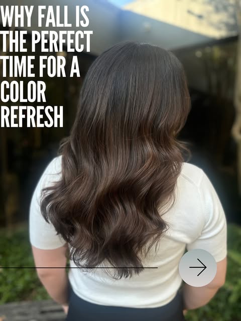 Dimensional brunette waves from Brittany’s Instagram